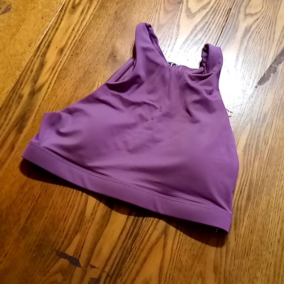 Andie Bikini Top EXTRA SMALL Womens The Luzon Top Beach Resort Vacation PURPLE - Picture 2 of 7